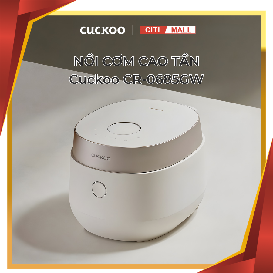 Cuckoo CR-0685GW - Nồi Cơm Điện Cuckoo 2026