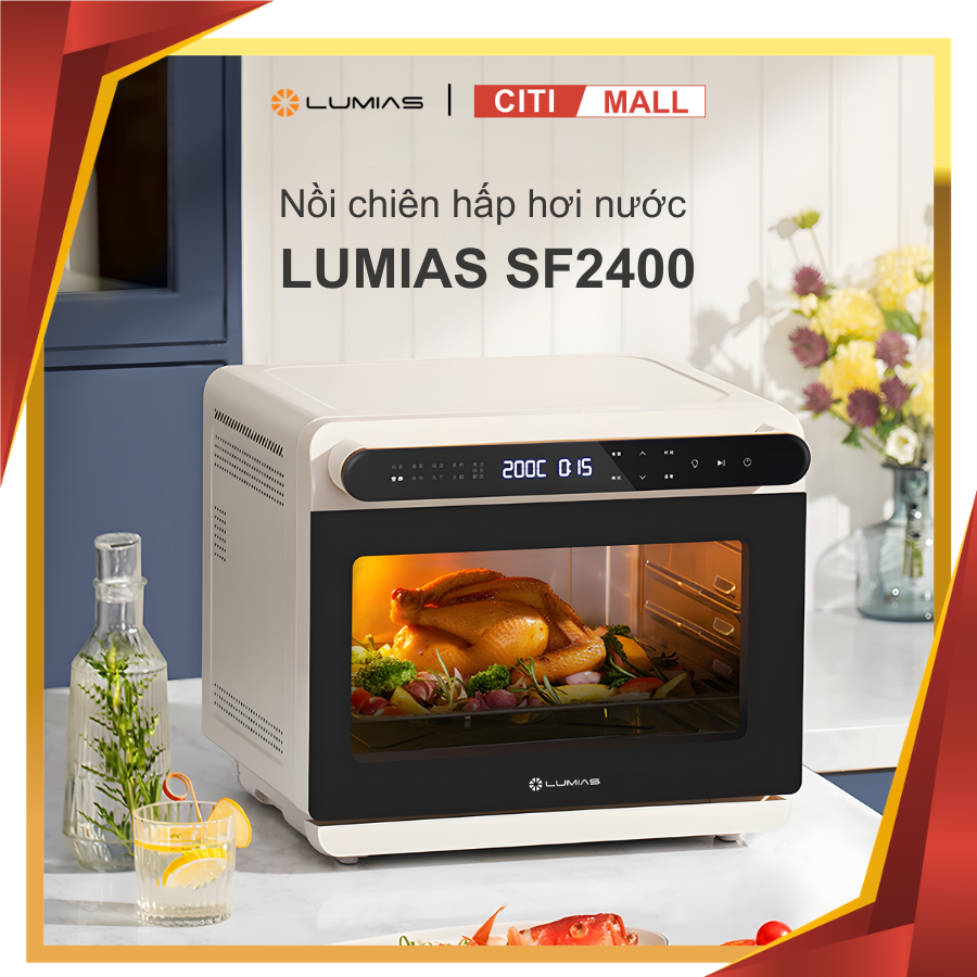 LUMIAS SF2400 - Nồi Chiên Không Dầu 2026 tại Citimall 01