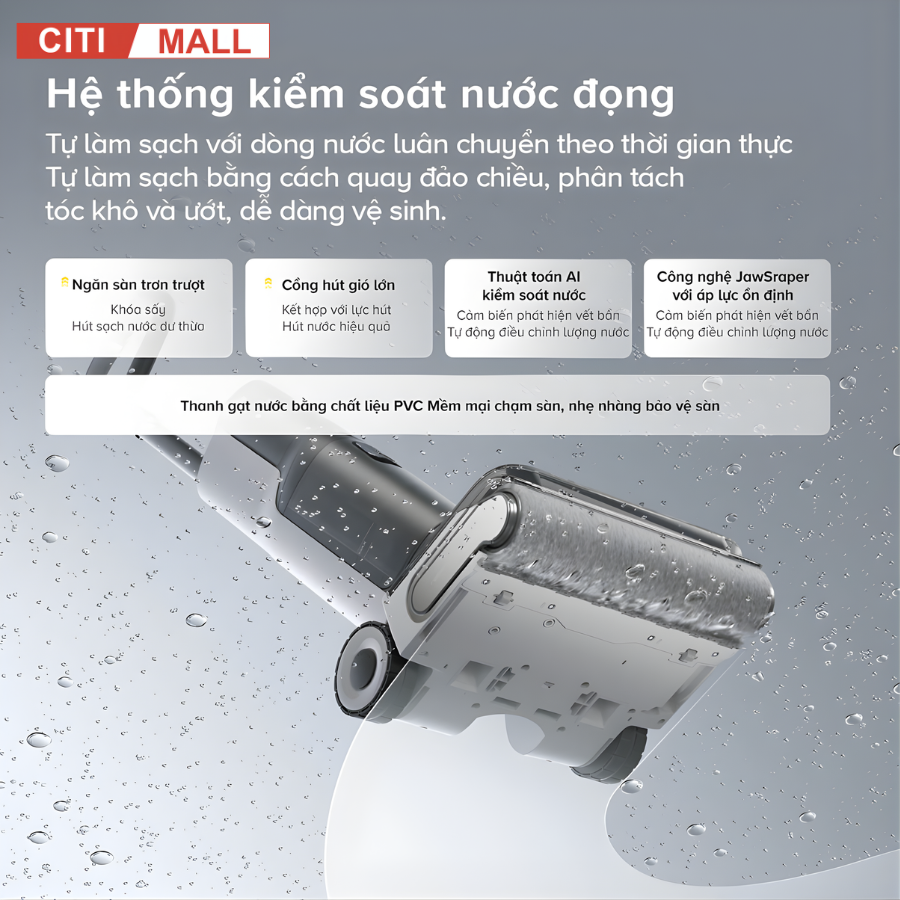 Roborock F25 ACE - Máy Hút Bụi Lau Nhà 2026 tại Citimall 09