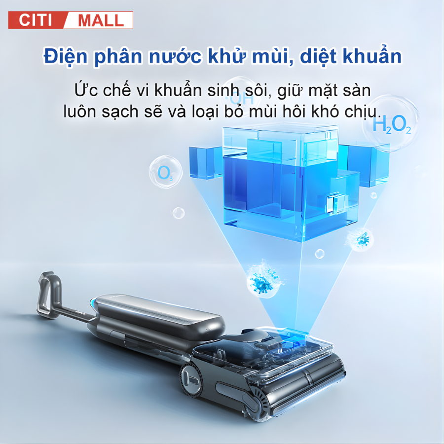 Tineco FLOOR ONE S9 Artist Steam Pro- Máy Hút Bụi Lau Nhà 2026 tại Citimall 10
