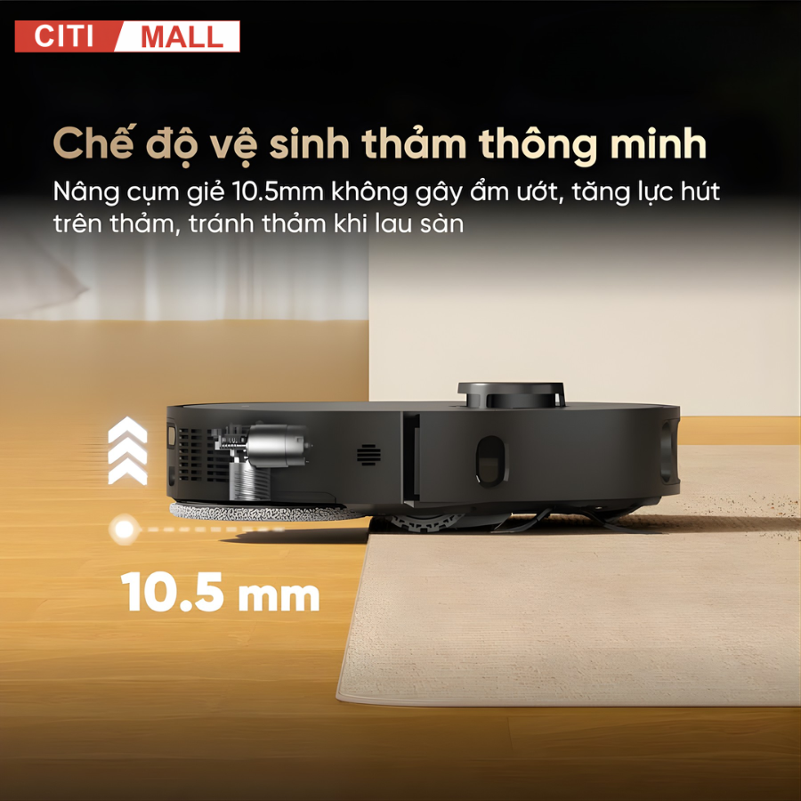 Dreame D30 Ultra CE - Robot Hút Bụi Lau Nhà 2026 tại Citimall 11