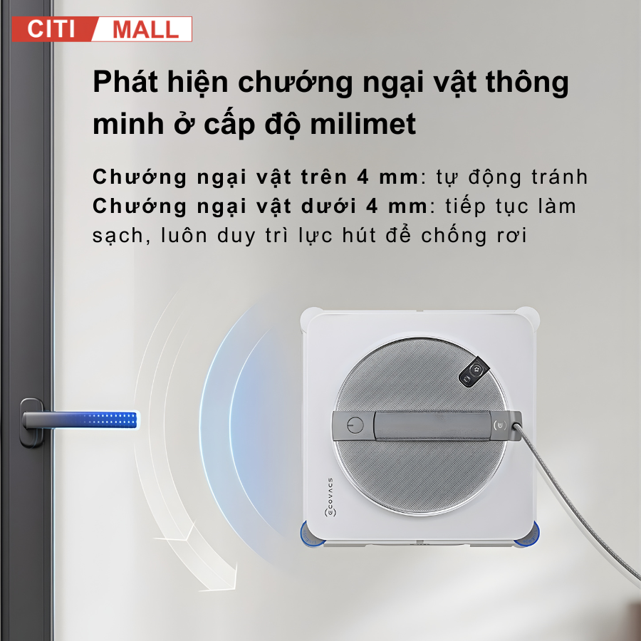 Ecovacs Winbot W2S Omni - Robot Hút Bụi Lau Nhà 2026 tại Citimall 11