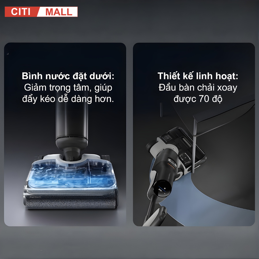 Roborock F25 ACE - Máy Hút Bụi Lau Nhà 2026 tại Citimall 11