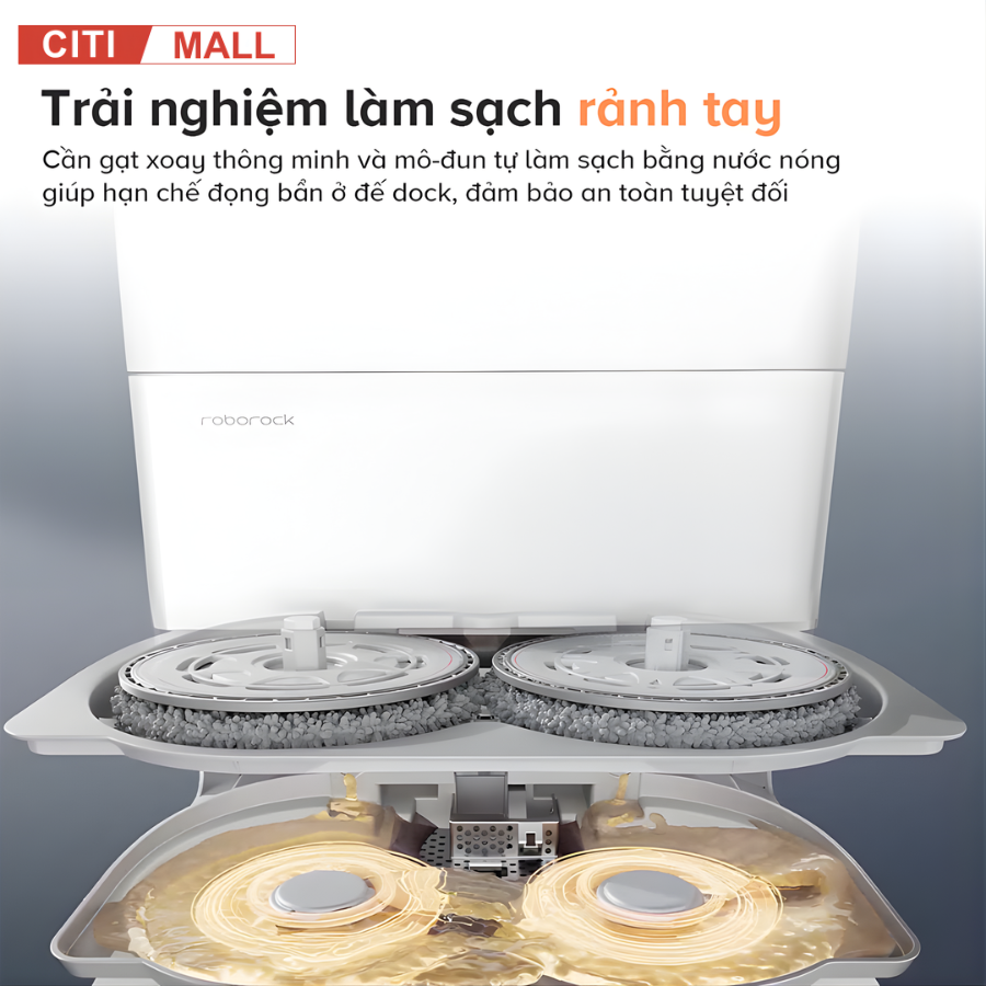 Roborock Qrevo Edge 5V1 - Robot Hút Bụi Lau Nhà 2026 tại Citimall 12