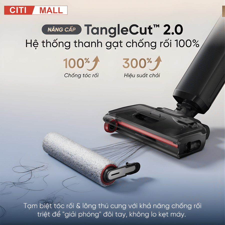 Dreame H16 GT - Máy Hút Bụi Lau Sàn 2026 tại Citimall x Giga Việt Nam 09