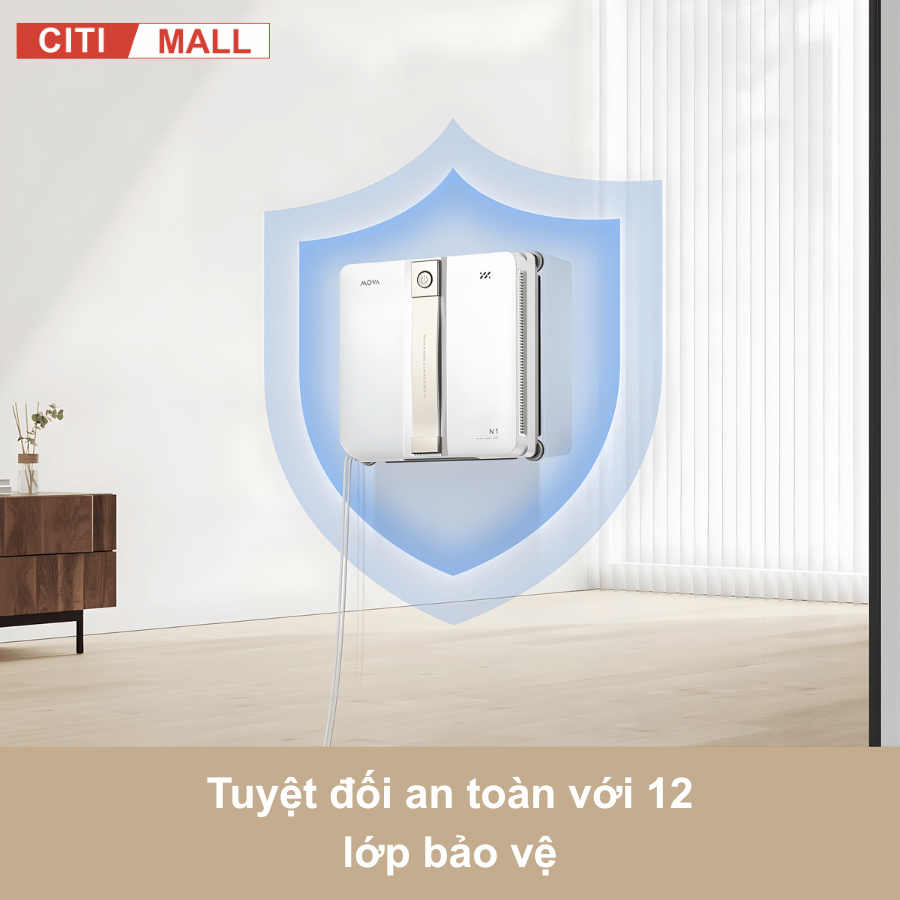 Mova N1 - Robot Lau Kính Thế Hệ Mới 2026 tại Giga Việt Nam x Citimall 12