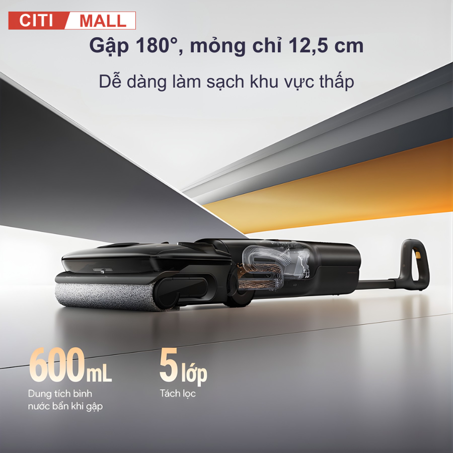 Roborock F25 ACE Pro - Máy Hút Bụi Lau Nhà 2026 tại Citimall 14