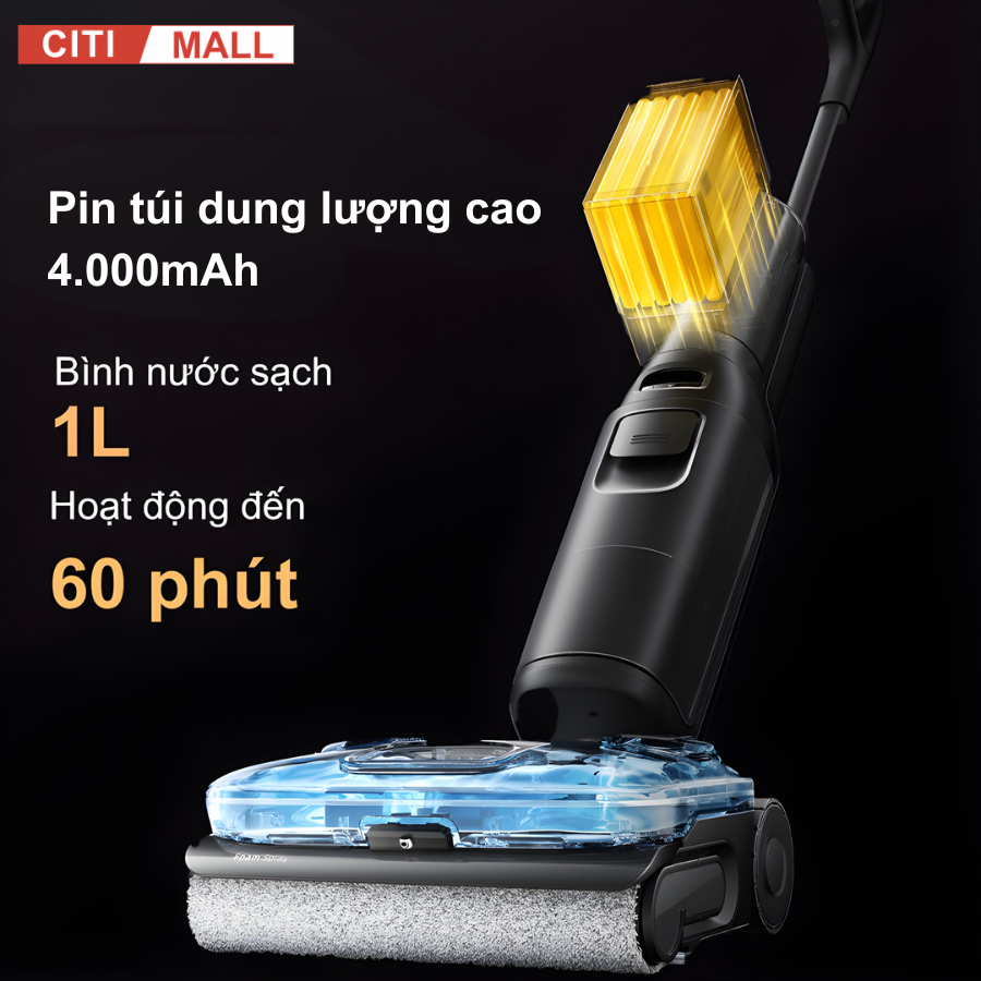 Roborock F25 ACE Pro - Máy Hút Bụi Lau Nhà 2026 tại Citimall 15
