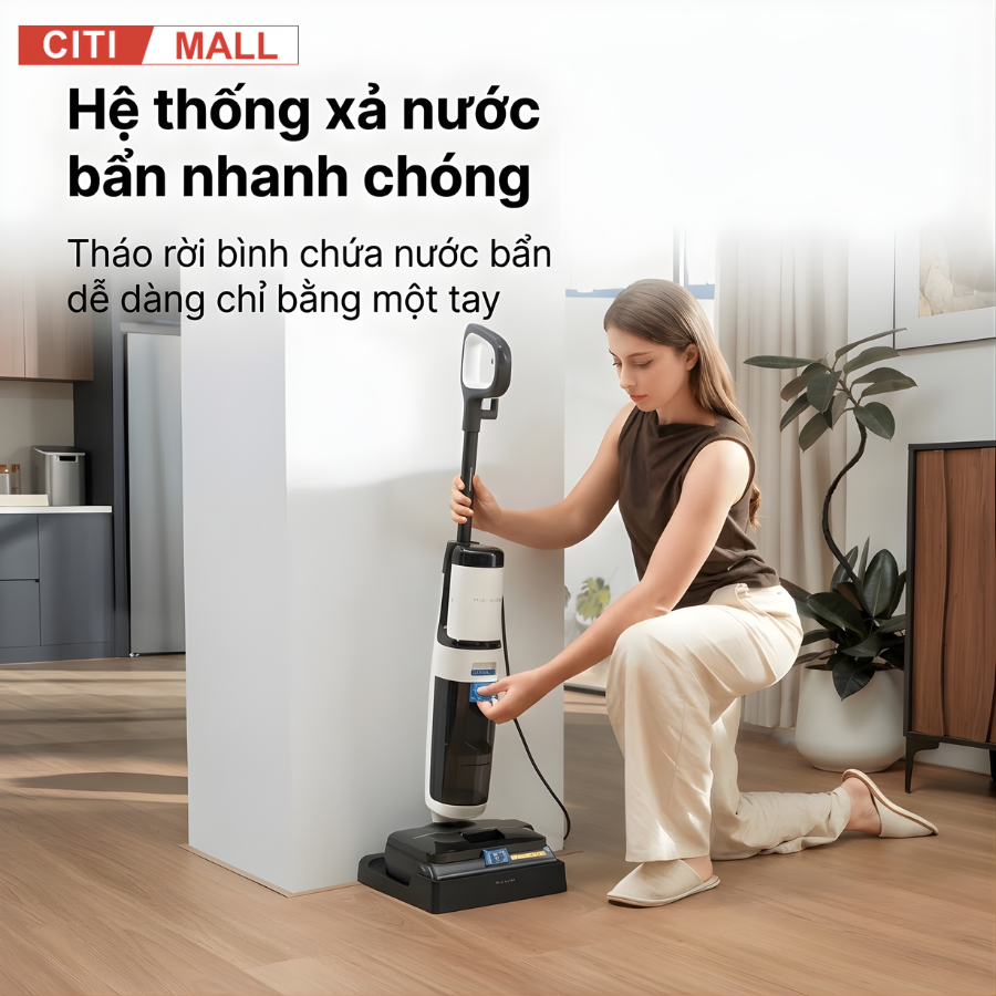 Tineco FLOOR ONE S6 Stretch Steam - Máy Hút Bụi Lau Nhà 2026 tại Citimall 18