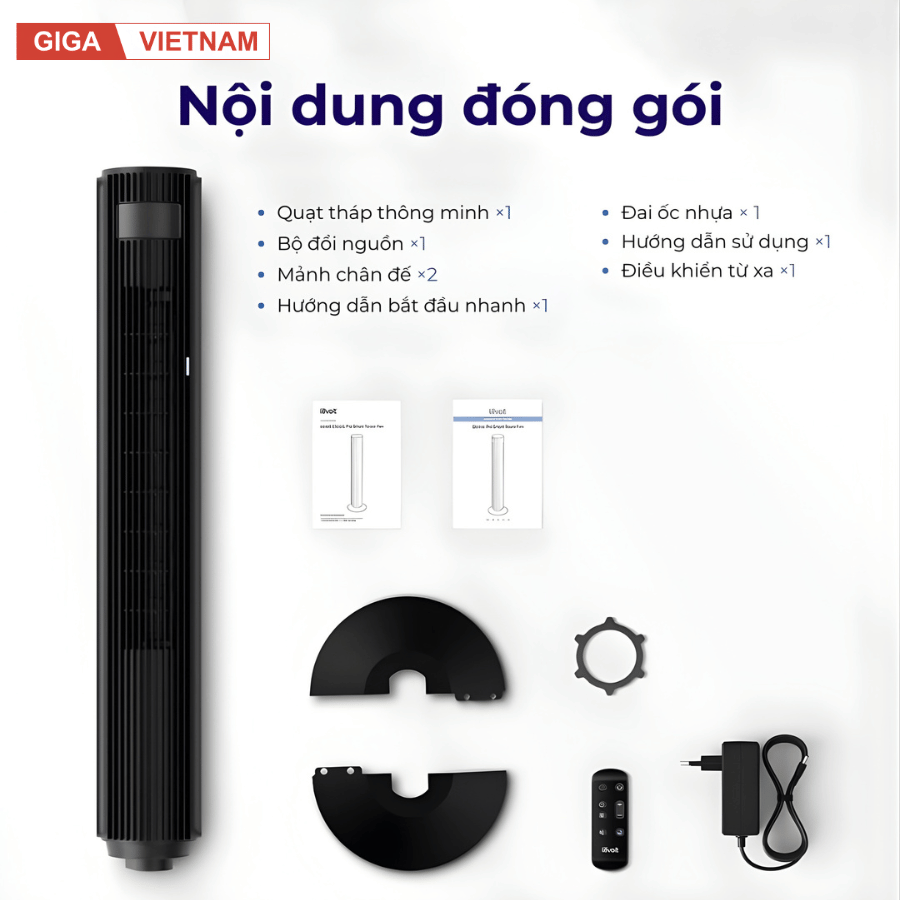 Levoit Smart WiFi 42 inches - Quạt Tháp Điều Hòa 2026 tại citimall x gigavietnam 012