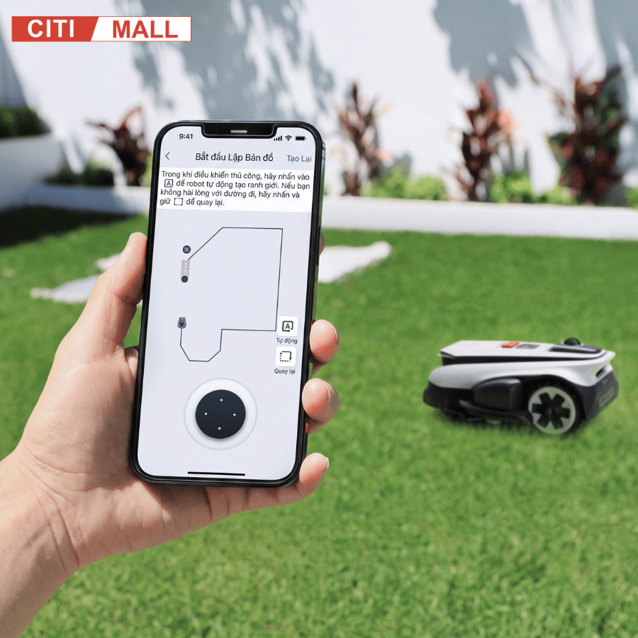Ecovacs GOAT A2000 LiDAR PRO - Robot Cắt Cỏ 2026 tại Citimall 17