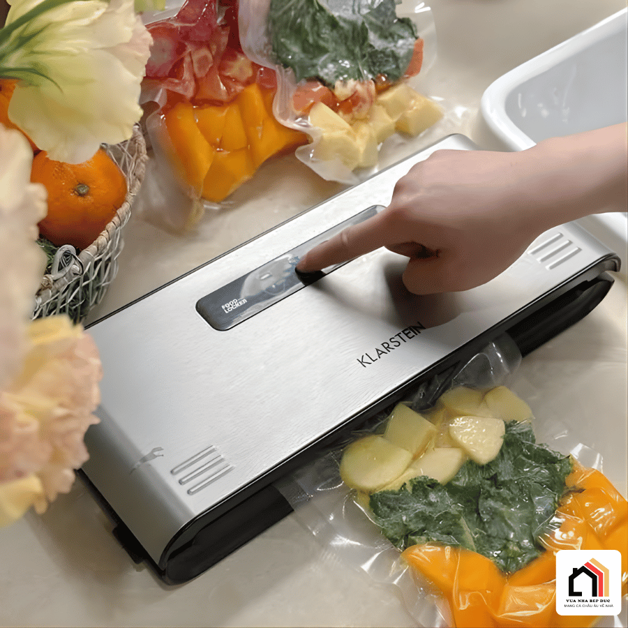 MÁY HÚT CHÂN KHÔNG KLARSTEIN tại Vua Nhà Bếp Đức 02