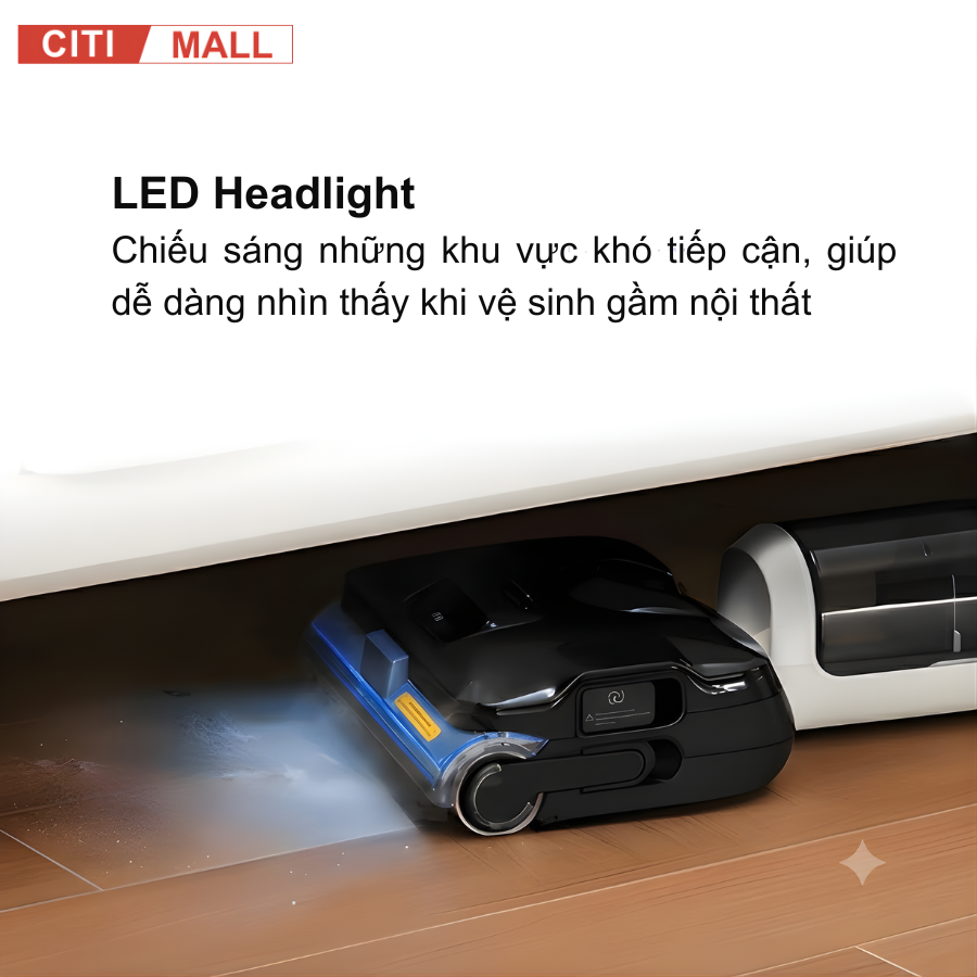 Tineco FLOOR ONE S6 Stretch Steam - Máy Hút Bụi Lau Nhà 2026 tại Citimall 19