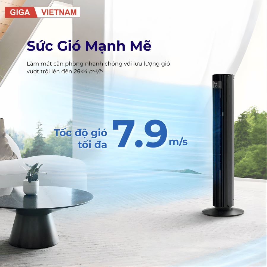 Levoit Smart WiFi 42 inches - Quạt Tháp Điều Hòa 2026 tại citimall x gigavietnam 04