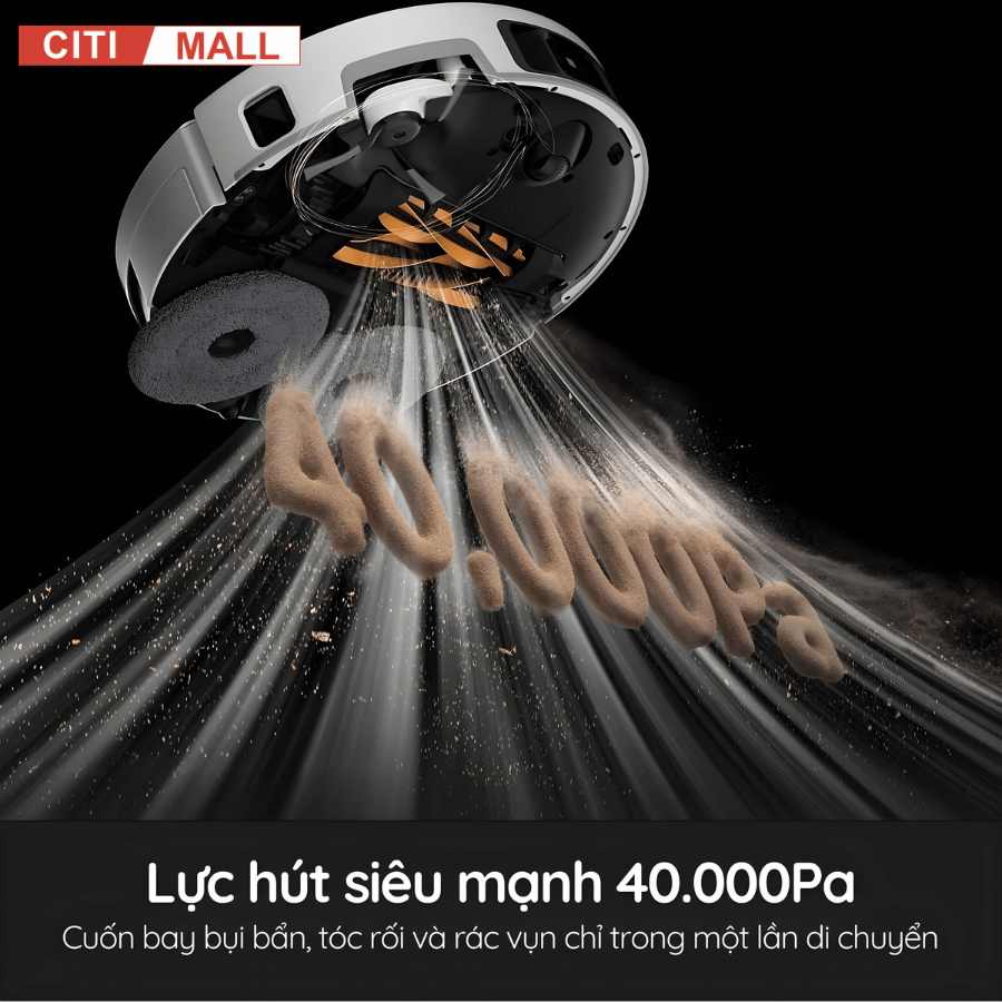 Mova V70 Ultra Complete - Robot Hút Bụi Lau Sàn 2026 tại Giga Việt Nam x Citimall 06