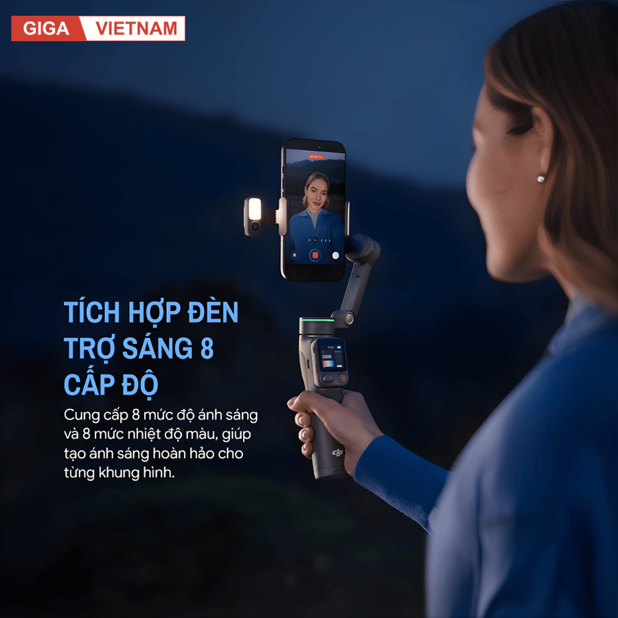 DJI Osmo Mobile 8P - Gimbal Thế Hệ Mới 2026 tại Giga Việt Nam x Citimall 014