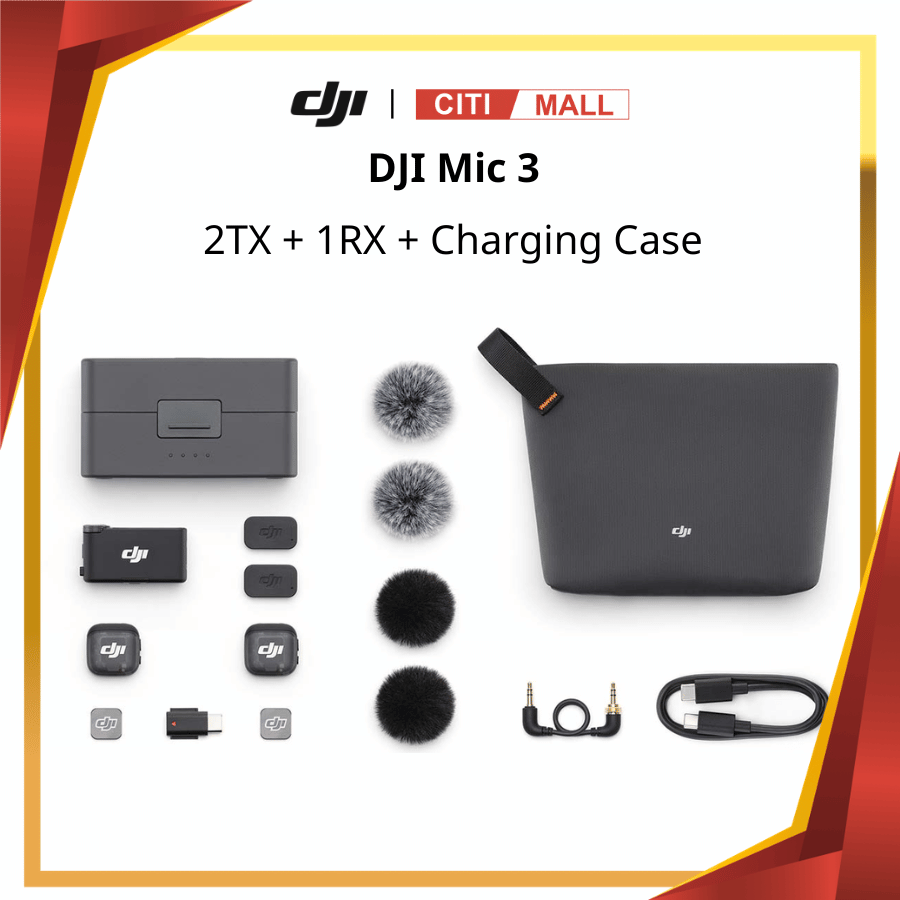 DJI Mic 3 - Micro Thế Hệ Mới 2026 tại citimall x giga việt nam 03