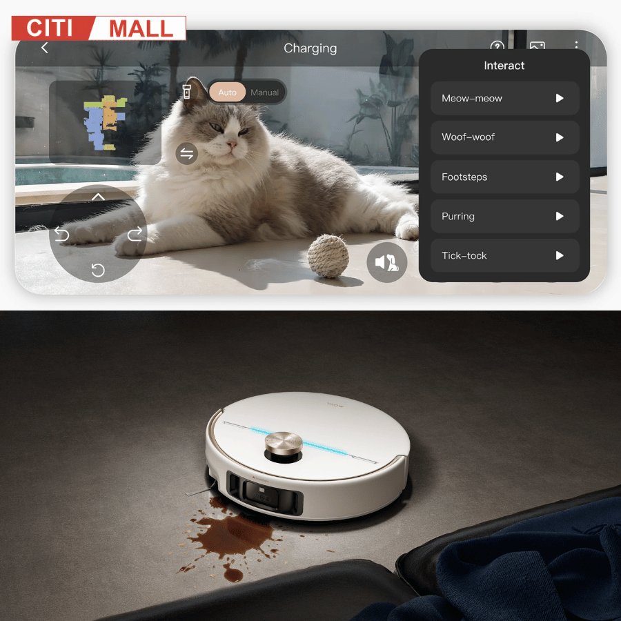 Mova V70 Ultra Complete - Robot Hút Bụi Lau Sàn 2026 tại Giga Việt Nam x Citimall 16