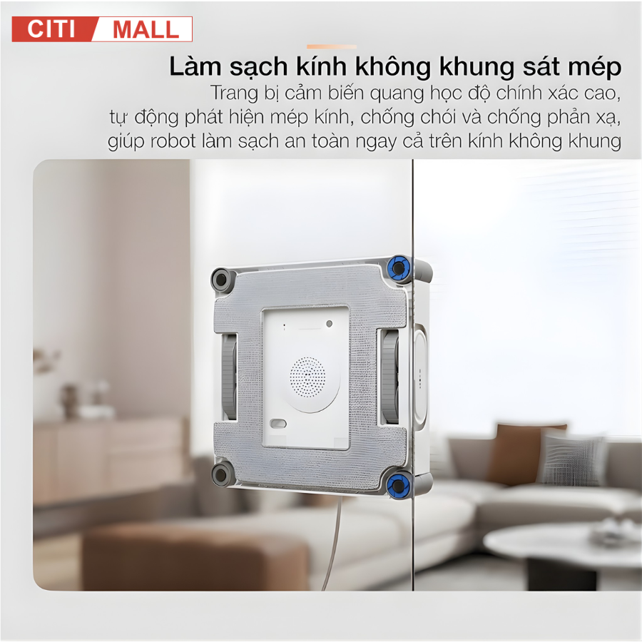 Ecovacs Winbot W2S Omni - Robot Hút Bụi Lau Nhà 2026 tại Citimall 25