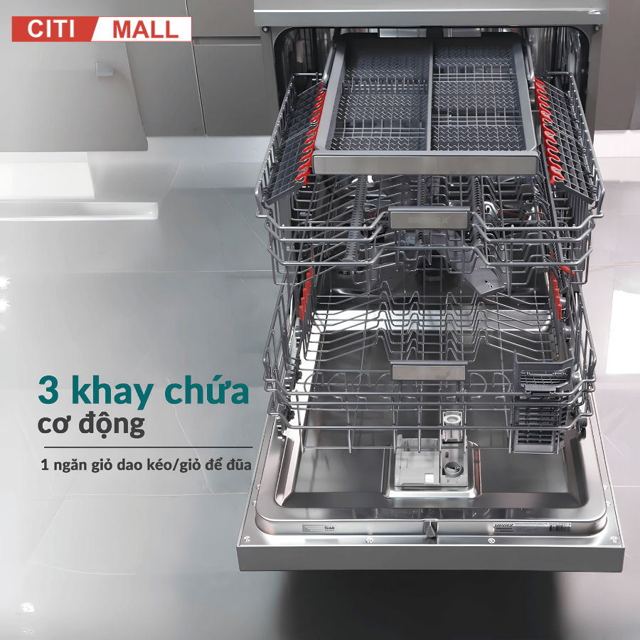Máy rửa bát GrandX SMS8GX89B 2026