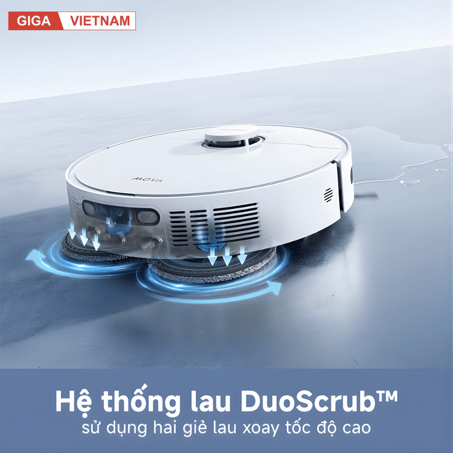 Mova E30 Ultra - Robot Hút Bụi Lau Sàn 2026 tại Giga Việt Nam 04