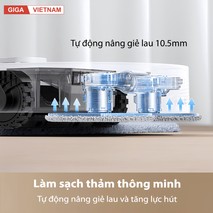 Mova E40 Ultra - Robot Hút Bụi Lau Nhà 2026 tại Giga Việt Nam 011