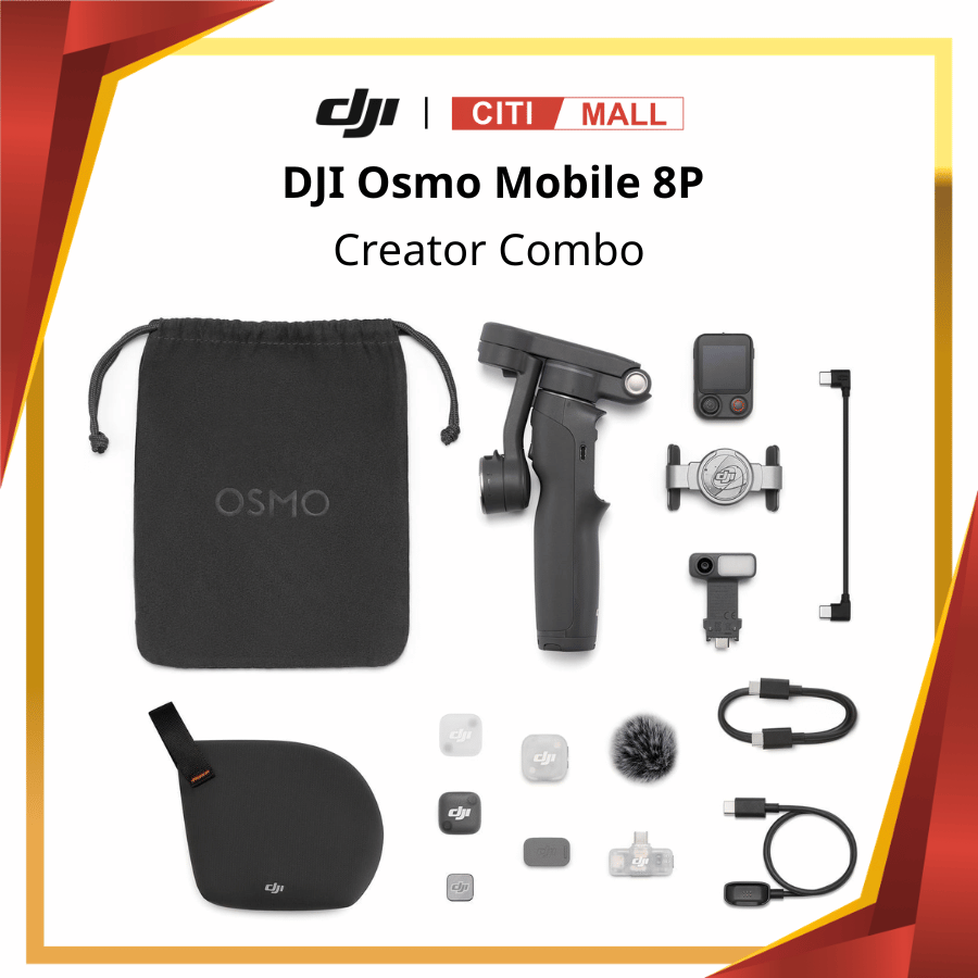 DJI Osmo Mobile 8P - Gimbal Thế Hệ Mới 2026
