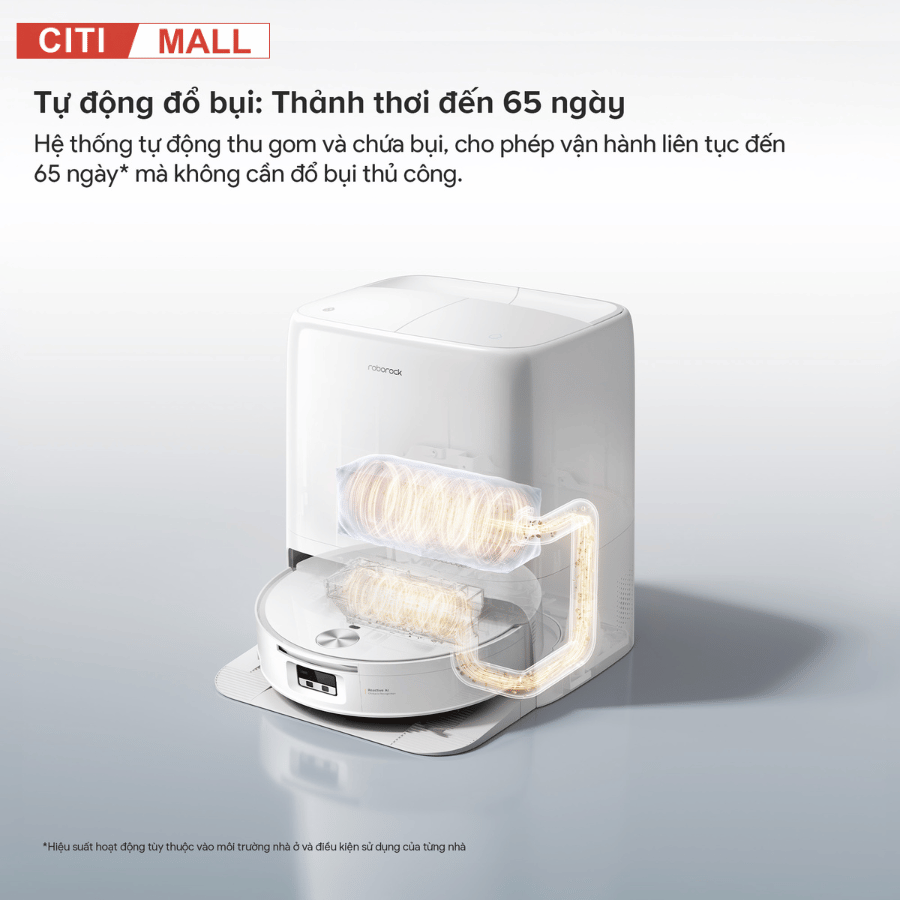 Robot hút bụi lau nhà Roborock Qrevo Edge 2 Flow tại Citimall 013