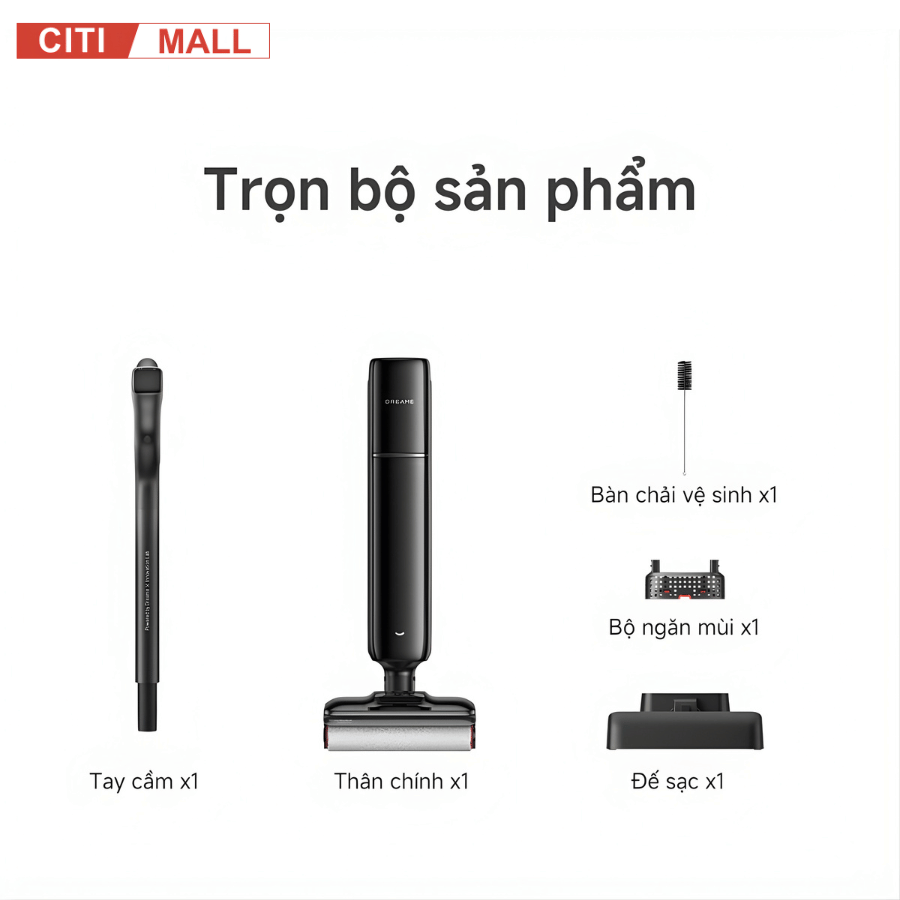 Dreame H16 FlexReach - Máy Hút Bụi Lau Sàn 2026 tại Citimal x Giga Việt Nam x Vua Nhà Bếp Đức 15