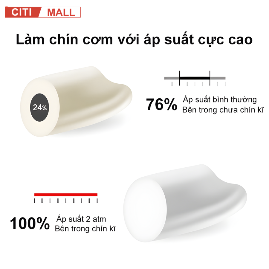 Cuckoo CRP-JHR1060FD 1,8l - Nồi cơm điện cao tần tại citimall 03