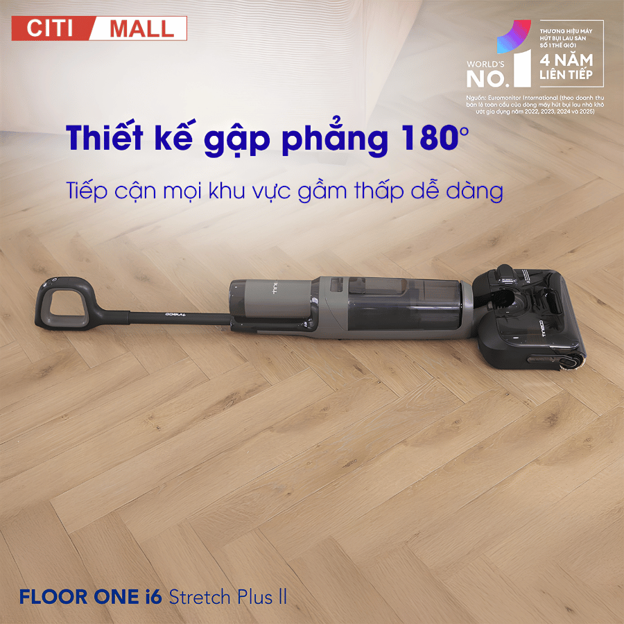 Tineco Floor One i6 Stretch Plus 2 - Máy Hút Bụi Lau Sàn Khô Ướt 2027 03