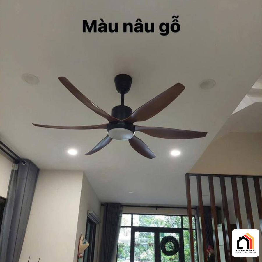 Quạt trần đèn CeilingFanking QT-001 tại Vua Nhà Bếp Đức 03
