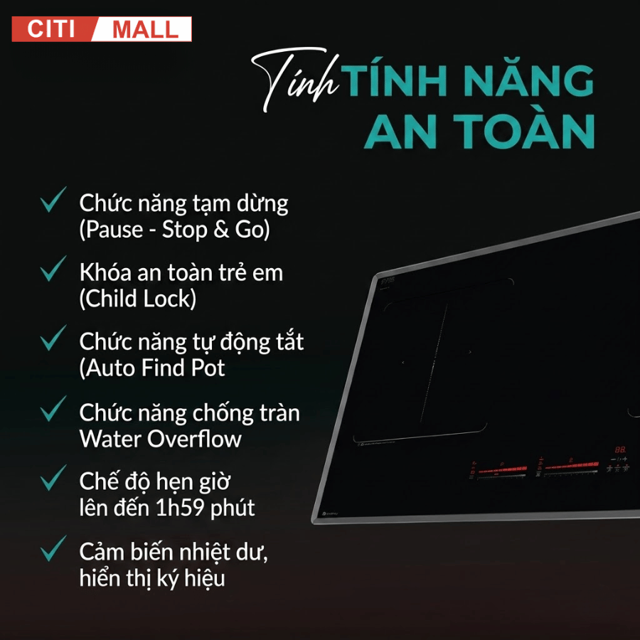 GRANDX GX IH977G - BẾP TỪ GRANDX 2026