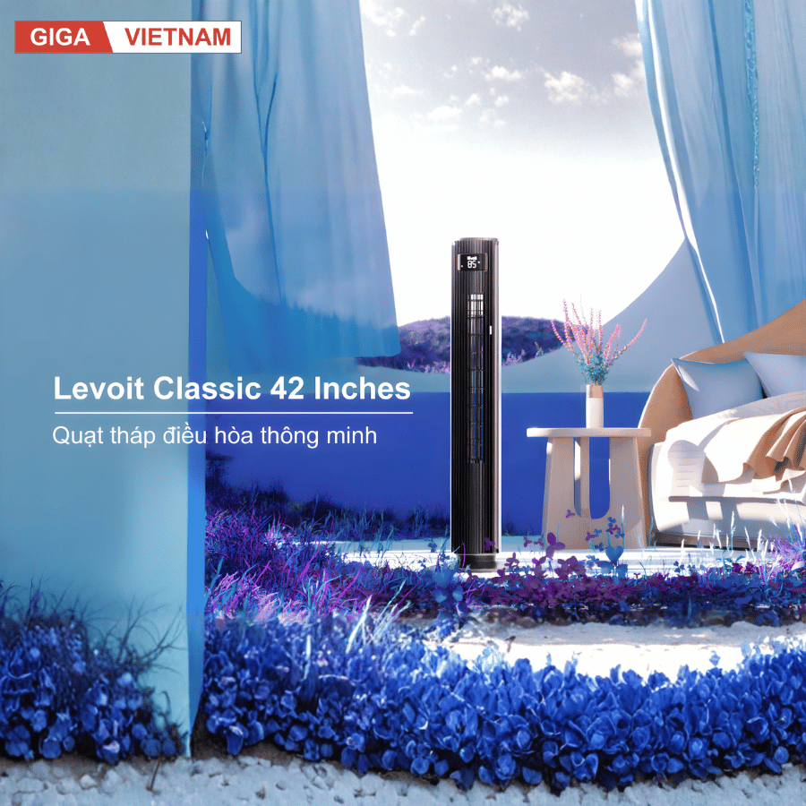 Levoit Classic 42 Inches - Quạt Tháp Điều Hòa 2026 tại citimall x giga việt nam 02