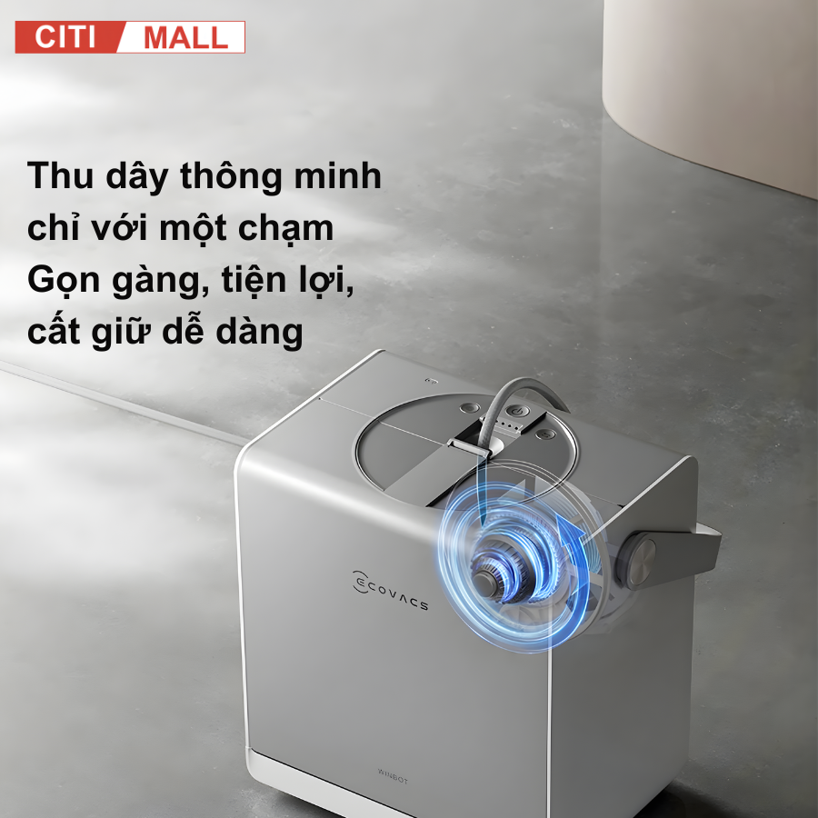 Ecovacs Winbot W2S Omni - Robot Hút Bụi Lau Nhà 2026 tại Citimall 33