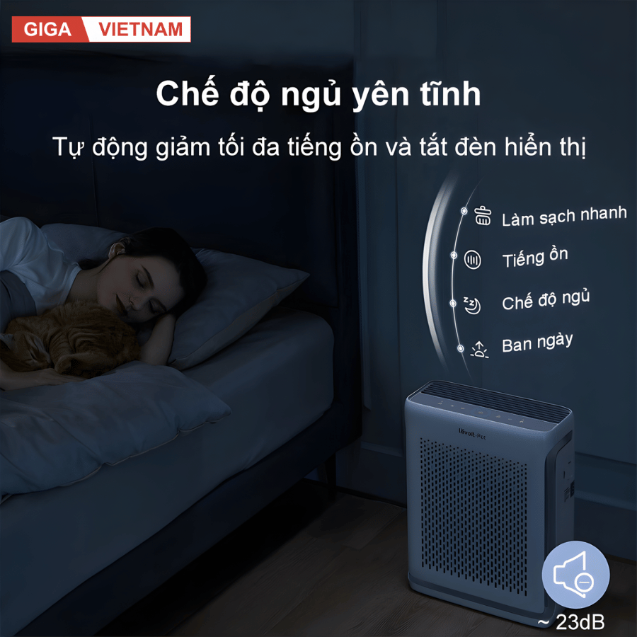 Levoit Virtal 100S - Máy Lọc Không Khí 2026 tại Citimall x Giga Việt Nam 05