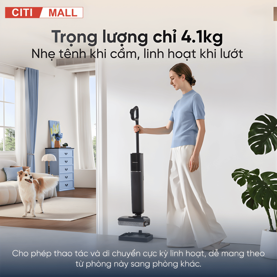 Dreame H16 GT - Máy Hút Bụi Lau Sàn 2026 tại Citimall x Giga Việt Nam 03