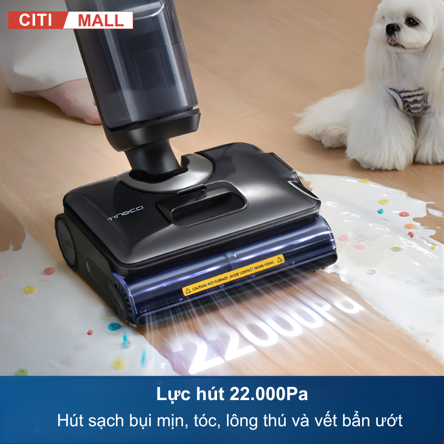 Tineco FLOOR ONE S7 Stretch Steam- Máy Hút Bụi Lau Nhà 2026 tại Citimall 04