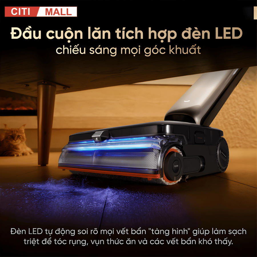 Dreame H16 Pro - Máy Hút Bụi Lau Sàn Khô Ướt 2026 tại Citimall- Giga Việt Nam - Vua Nhà Bếp Đức 04