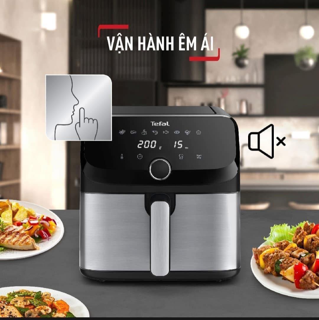 Nồi chiên không dầu điện tử Tefal EY855D68 EasyFry Mega - 7.5L