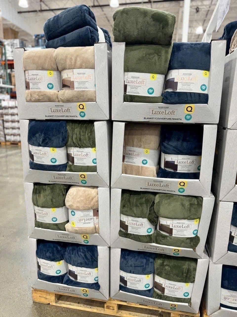 Chăn Lông Cừu LuxeLoft Size Lớn