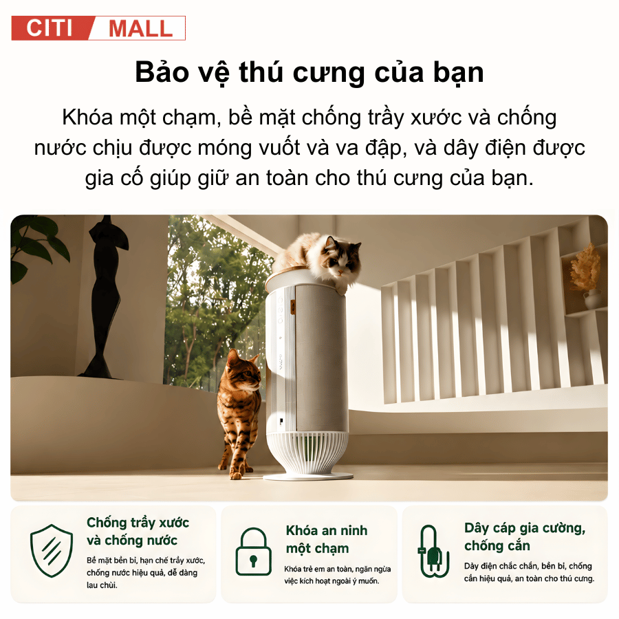 Mova Puris P10 - Máy Lọc Không Khí 2026 tại Citimall - Gigavietnam 11