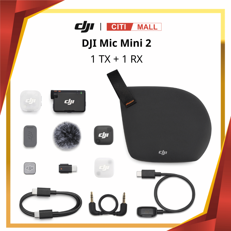 DJI Mic Mini 2 - Micro Thế Hệ Mới 2026 tại Citimall x Giga Việt Nam 03