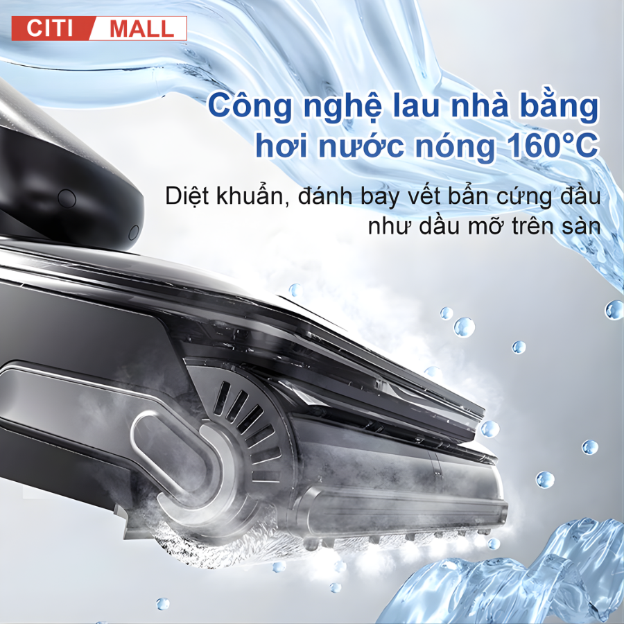 Tineco FLOOR ONE S9 Artist Steam Pro- Máy Hút Bụi Lau Nhà 2026 tại Citimall 05