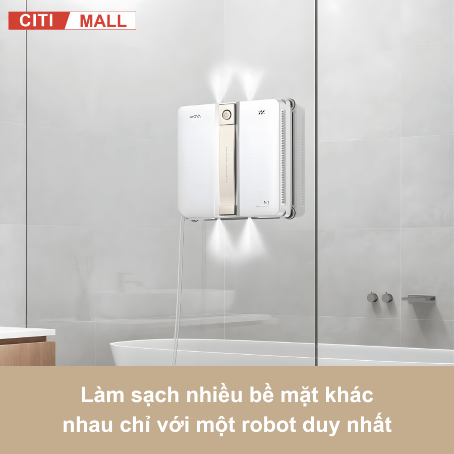 Mova N1 - Robot Lau Kính Thế Hệ Mới 2026 tại Giga Việt Nam x Citimall 05