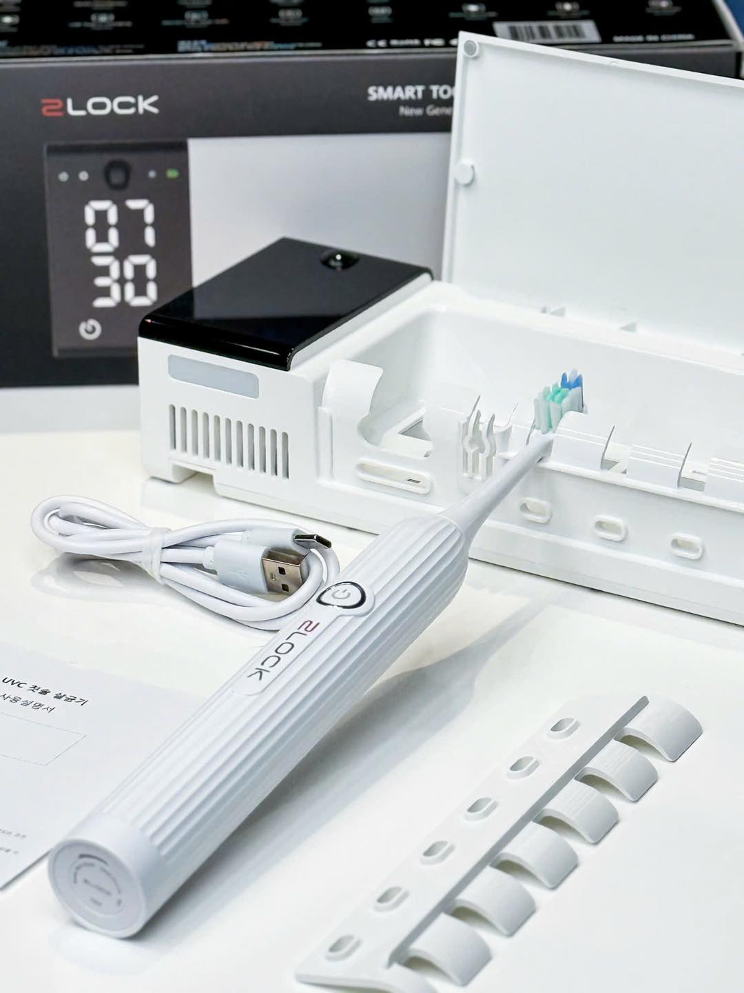 Máy Tiệt Trùng & Sấy Bàn Chải 2LOCK Korea