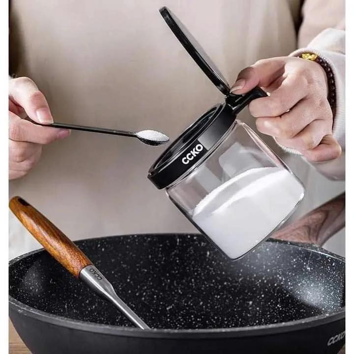 SET HŨ GIA VỊ THỦY TINH CCKO