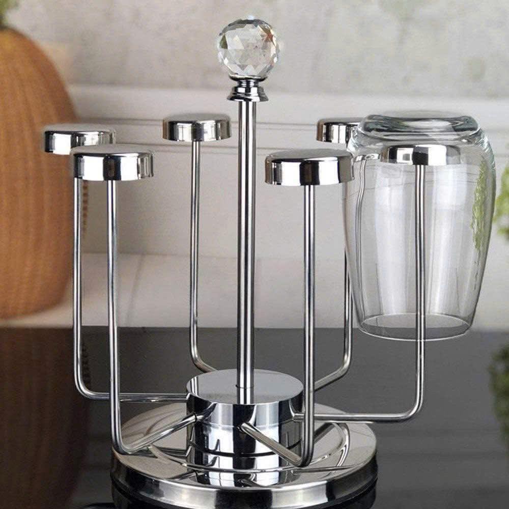 Giá úp cốc đế xoay