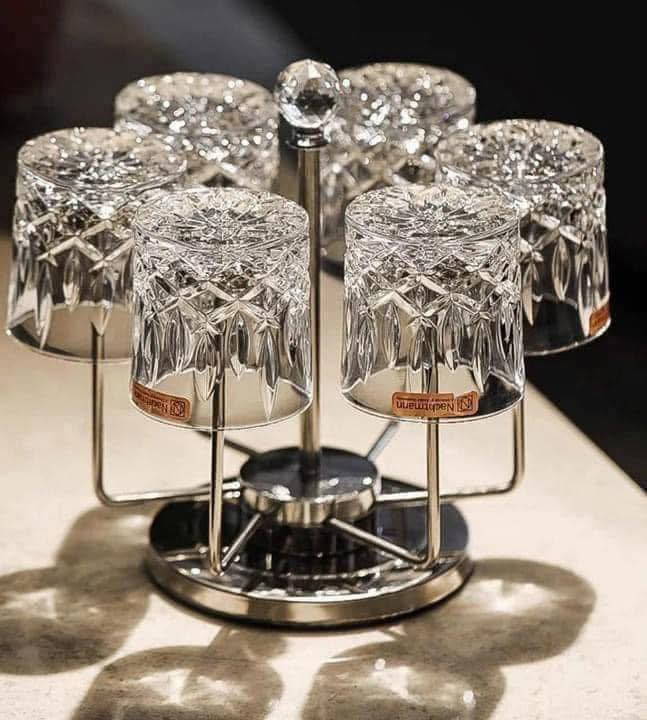 Giá úp cốc đế xoay