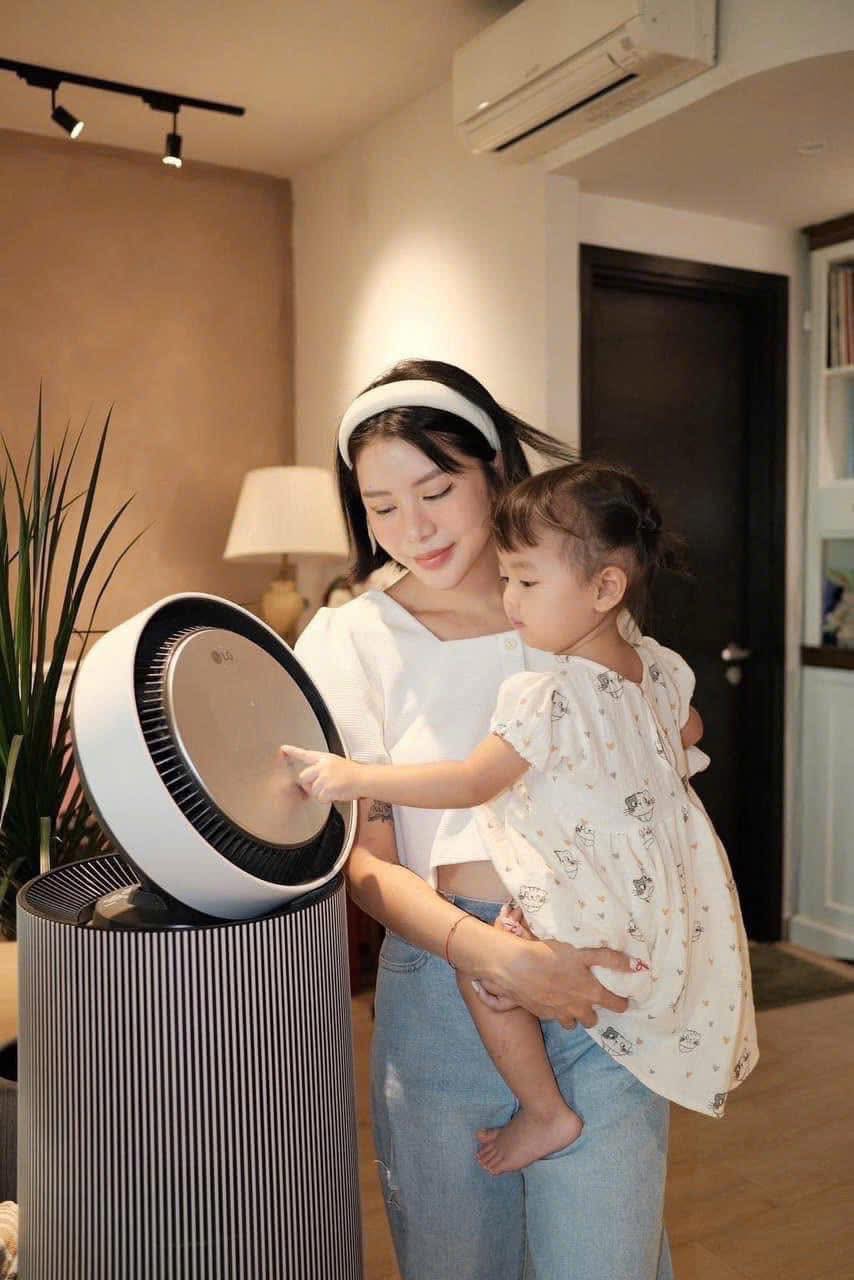 Lọc không khí LG 2 tầng  Alpha pet As10GDBYO